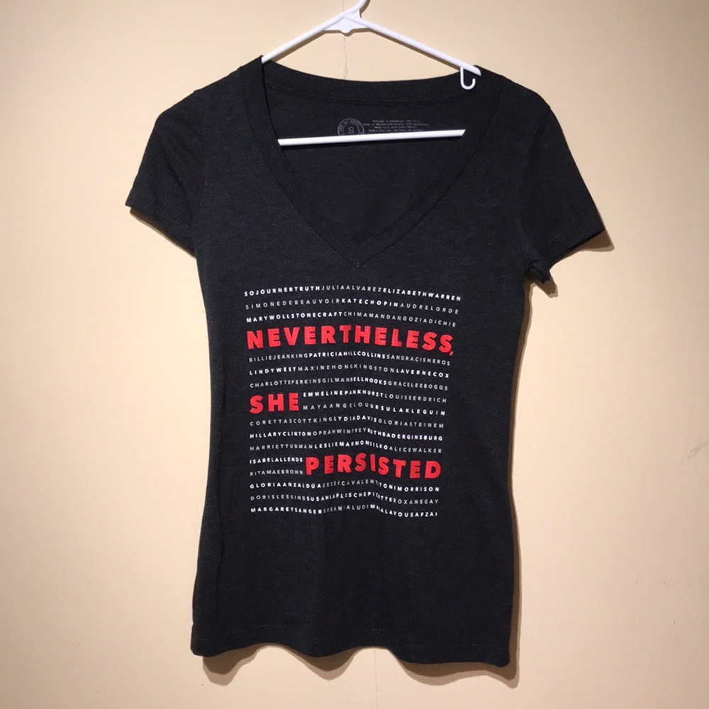 “Nevertheless She Persisted”Women’s Rights T-shirt